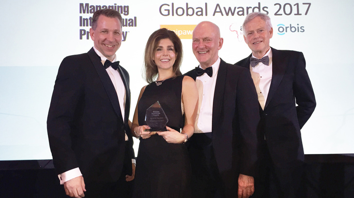 Vinge utnämns till Sweden IP Firm of the Year