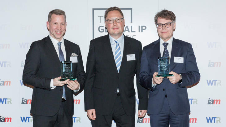 Vinge tilldelas prestigefull IP-utmärkelse