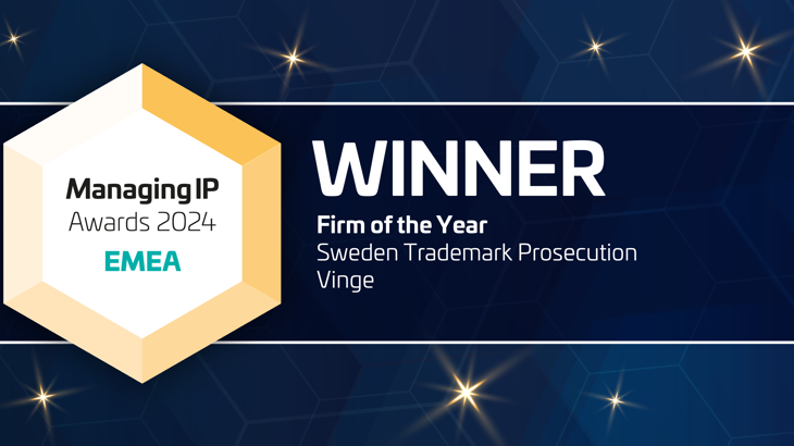 Vinge Sweden Trademark Prosecutionfirm Of The Year