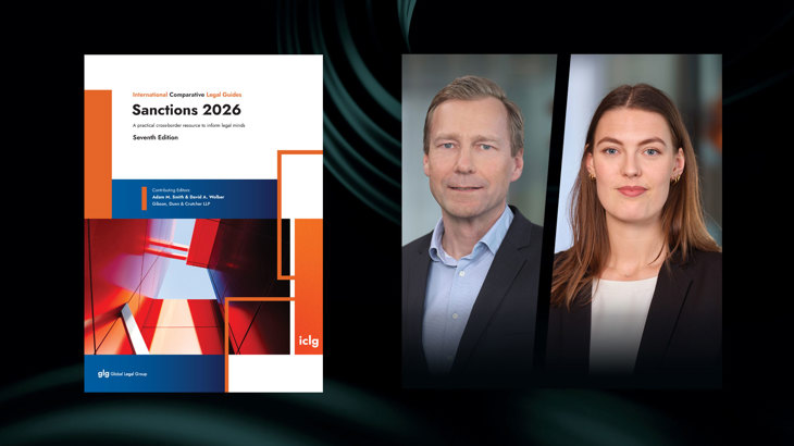 Vinge bidrar till International Comparative Legal Guide – Sanctions 2026