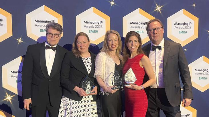 Vinge tilldelas tre utmärkelser vid Managing IP EMEA Awards 2026