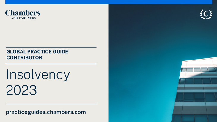 Vinge lawyers contribute articles on insolvency law in Chambers Insolvency 2023 Global Practice Guide
