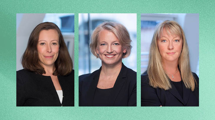 Louise Brorsson Salomon, Maria-Pia Hope och Christina Kokko utses till IFLR 2022 Women Leaders