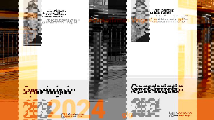 Vingemedarbetare bakom det svenska kapitlet om Corporate immigration i 2024 års upplaga av International Comparative Legal Guide